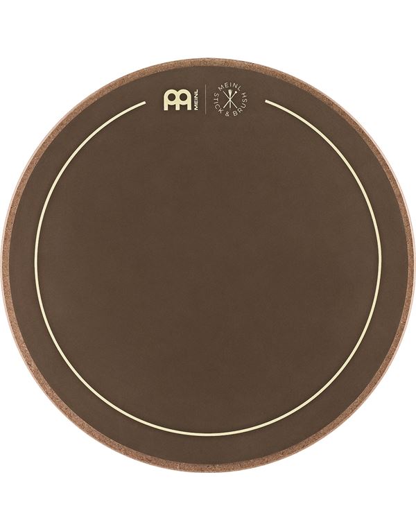 meinl-sb509-stick-brush-12-practice-pad-enlarge MEINL SB509 Stick & Brush 12" Practice Pad - Image 1