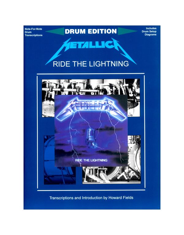 metallica-ride-the-lightningfor-drums-enlarge Metallica – Ride the LightningFor Drums - Image 1