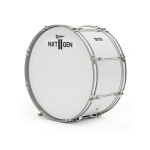 PREMIER NXT GEN 20" x 10" Traditional White Γκράν Κάσα Παρέλασης με Εξάρτηση και Κόπανους - Image 2