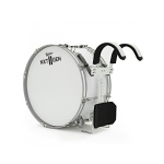 PREMIER NXT GEN 22" x 10" Traditional White Γκράν Κάσα Παρέλασης με Εξάρτηση και Κόπανους