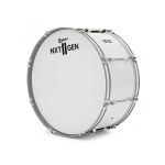 PREMIER NXT GEN 24" x 10" Traditional White Γκράν Κάσα Παρέλασης με Εξάρτηση και Κόπανους - Image 2
