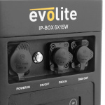 EVOLITE IPBOX 6X15W PACK | Σετ 6x Αρχιτεκτονικοί Προβολείς 6X15W RGBWA με Flight Case - Image 5