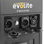 EVOLITE IPBOX 6X15W PACK | Σετ 6x Αρχιτεκτονικοί Προβολείς 6X15W RGBWA με Flight Case - Image 6