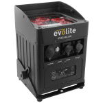 EVOLITE IPBOX 6X15W PACK | Σετ 6x Αρχιτεκτονικοί Προβολείς 6X15W RGBWA με Flight Case - Image 2