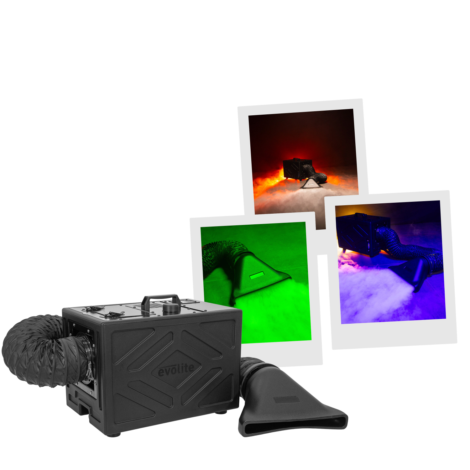 evolite-heavyfog-2000p-low-fog-machine-w EVOLITE HEAVYFOG 2000P | Μηχανή Χαμηλού Καπνού 2000W με DMX - Image 1