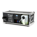 BeamZPro F1600 PRO FAZE | Μηχανή Καπνού Hazer 1600W με DMX σε Flightcase - Image 2