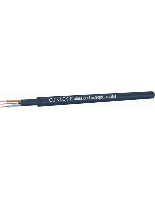 quiklok-cm-675-kalodio-mikrofonou-mavro-2-x-0.22-mm-enlarge QUIKLOK CM-675 Καλώδιο Μικροφώνου Μαύρο 2 x 0.22 mm² - Image 1