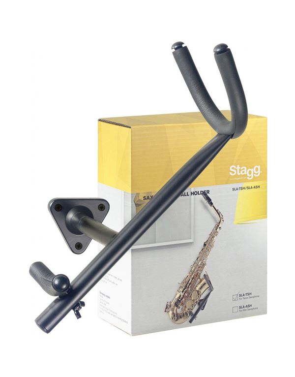stagg-slat-sla-tsh-stirigma-toichou-gia-saxofono-tenoro-enlarge STAGG SLAT SLA-TSH Στήριγμα Τοίχου Για Σαξόφωνο Τενόρο - Image 1