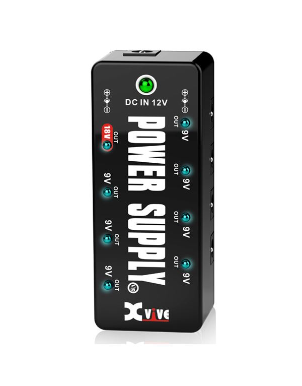 xvive-trofodotiko-9v-18v-gia-8-petalia-v19-enlarge XVIVE Τροφοδοτικό 9V/18V για 8 Πετάλια V19 - Image 1