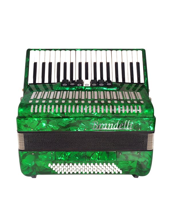 brandelli-80b-ii-pearl-green-akkornteon-prasino-enlarge BRANDELLI 80B II Pearl Green Ακορντεόν Πράσινο - Image 1