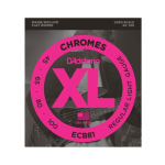 D'Addario ECB-81 Chromes Χορδές Ηλ.Μπάσου Flatwound .045-.100 Regular Light Long Scale - Image 2