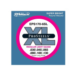 D'Addario EPS170/6SL Χορδές 6-Χορδου Ηλ.Μπάσου XL Pro Steels .032-.130 Regular Light Super Long Scale