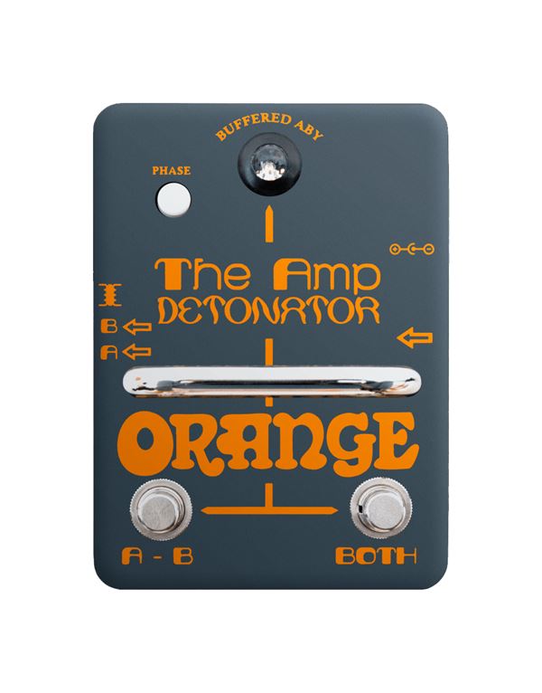 orange-amp-detonator-aby-switcher-petali-enlarge ORANGE Amp Detonator Buffered ABY switcher Πετάλι - Image 1