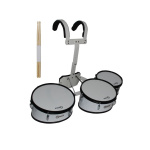 GRANITE Τομ Παρέλασης Set 10'', 12'', 13'' με εξάρτηση και μπαγκέτες | ΚΑΠΠΑΚΟΣ