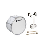 PREMIER Olympic 61624W White Γκράν Κάσα Παρέλασης 24'' x 10" με Εξάρτηση και Μπαγκέτες | ΚΑΠΠΑΚΟΣ