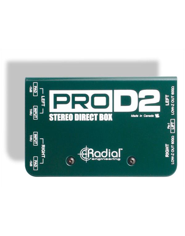radial-prod2-passive-direct-box-stereo-enlarge RADIAL ProD2 Passive Direct Box Stereo - Image 1