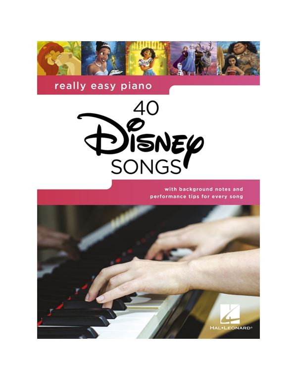 really-easy-piano-40-disney-songs-enlarge Really Easy Piano - 40 Disney Songs - Image 1