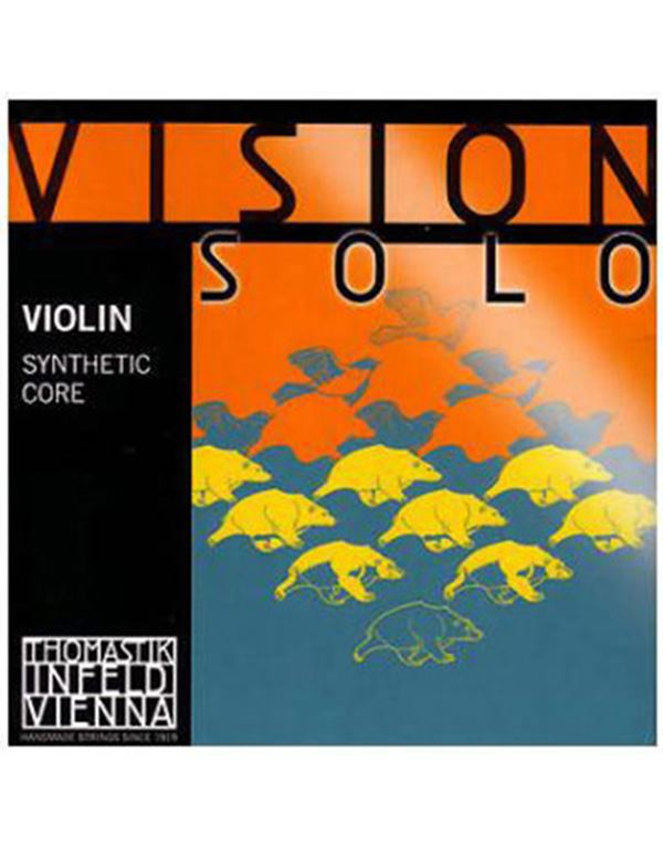 thomastik-vision-solo-vis-101-set-chordon-violiou-enlarge THOMASTIK Vision Solo VIS 101 Σετ Χορδών Βιολιού - Image 1