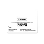 YAMAHA DEK-TH Theatre Package