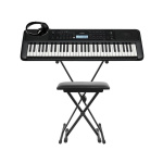 YAMAHA PSR-E383 Αρμόνιο/Keyboard με Βάση, Κάθισμα και Ακουστικά Home Βundle II